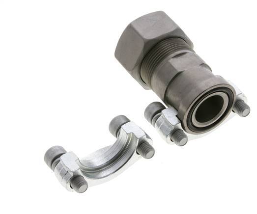 1'' SAE Flens 3000 psi Staal met 30S (M42x2) ISO 6162-1