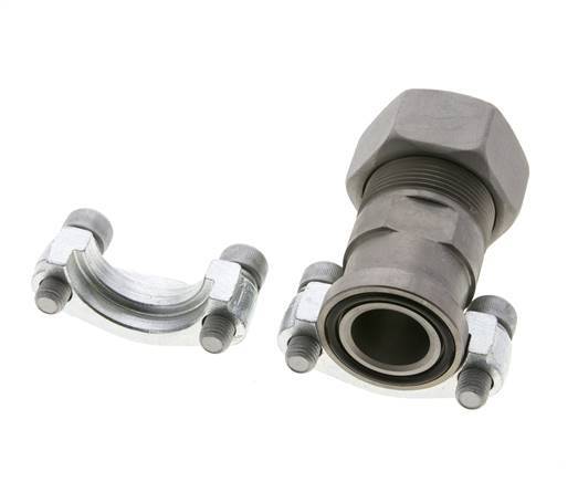 1'' SAE Flens 3000 psi Staal met 30S (M42x2) ISO 6162-1