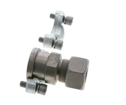 1-1/4'' SAE Flens 3000 psi Staal met 25S (M36x2) ISO 6162-1