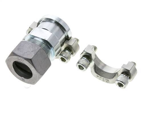 1-1/4'' SAE Flens 3000 psi Staal met 30S (M42x2) ISO 6162-1