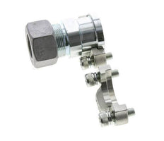 1-1/4'' SAE Flens 3000 psi Staal met 30S (M42x2) ISO 6162-1