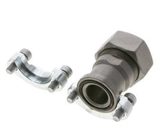 1-1/4'' SAE Flens 3000 psi Staal met 38S (M52x2) ISO 6162-1