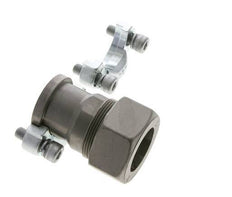 1-1/4'' SAE Flens 3000 psi Staal met 38S (M52x2) ISO 6162-1