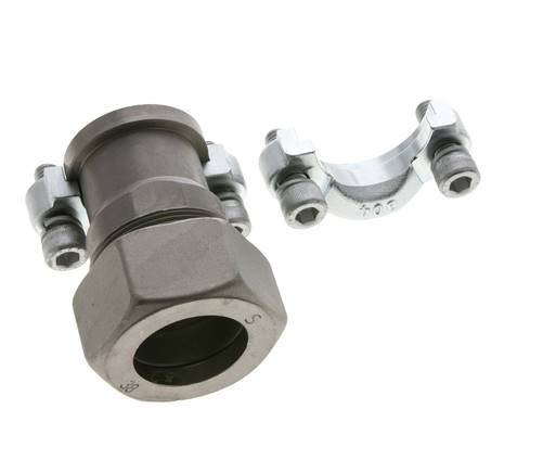 1-1/4'' SAE Flens 3000 psi Staal met 38S (M52x2) ISO 6162-1