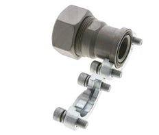 1-1/4'' SAE Flens 3000 psi Staal met 38S (M52x2) ISO 6162-1