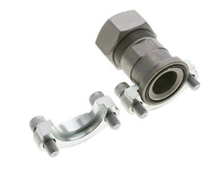 1-1/2'' SAE Flens 3000 psi Staal met 38S (M52x2) ISO 6162-1