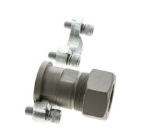 1-1/2'' SAE Flens 3000 psi Staal met 38S (M52x2) ISO 6162-1