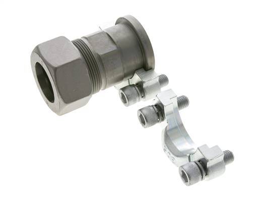 1-1/2'' SAE Flens 3000 psi Staal met 38S (M52x2) ISO 6162-1