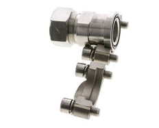 1'' SAE Flens 3000 psi RVS met 28L (M36x2) ISO 6162-1