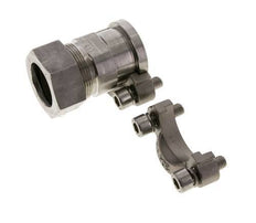1-1/4'' SAE Flens 3000 psi RVS met 35L (M45x2) ISO 6162-1