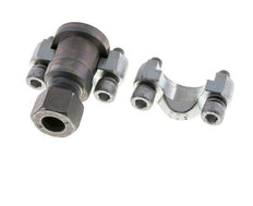 3/4'' SAE Flens 6000 psi Staal met 16S (M24x1.5) ISO 6162-2