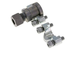 3/4'' SAE Flens 6000 psi Staal met 16S (M24x1.5) ISO 6162-2