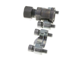 3/4'' SAE Flens 6000 psi Staal met 16S (M24x1.5) ISO 6162-2