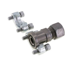 3/4'' SAE Flens 6000 psi Staal met 20S (M30x2) ISO 6162-2