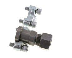 3/4'' SAE Flens 6000 psi Staal met 20S (M30x2) ISO 6162-2