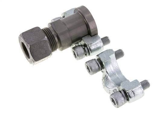 3/4'' SAE Flens 6000 psi Staal met 20S (M30x2) ISO 6162-2