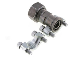 3/4'' SAE Flens 6000 psi Staal met 25S (M36x2) ISO 6162-2