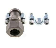 3/4'' SAE Flens 6000 psi Staal met 30S (M42x2) ISO 6162-2