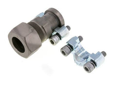 3/4'' SAE Flens 6000 psi Staal met 30S (M42x2) ISO 6162-2