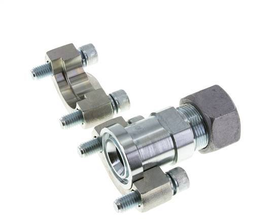 1'' SAE Flens 6000 psi Staal met 25S (M36x2) ISO 6162-2