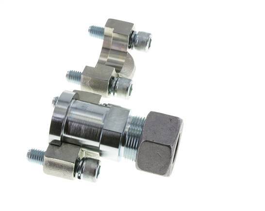 1'' SAE Flens 6000 psi Staal met 25S (M36x2) ISO 6162-2