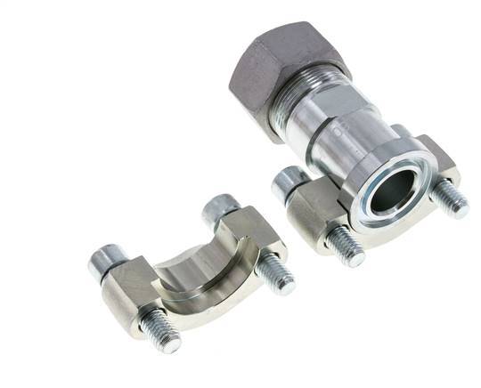 1'' SAE Flens 6000 psi Staal met 30S (M42x2) ISO 6162-2