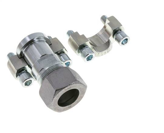 1'' SAE Flens 6000 psi Staal met 30S (M42x2) ISO 6162-2