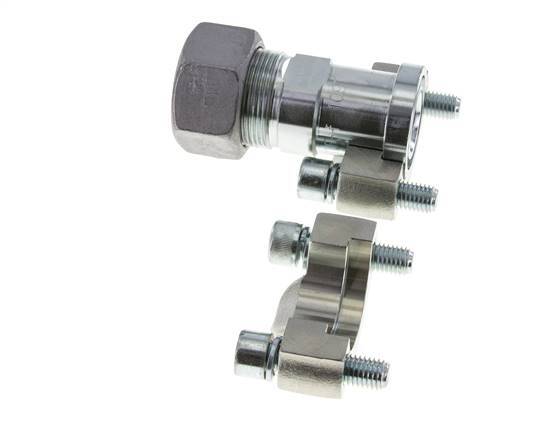 1'' SAE Flens 6000 psi Staal met 30S (M42x2) ISO 6162-2