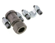 1-1/4'' SAE Flens 6000 psi Staal met 30S (M42x2) ISO 6162-2