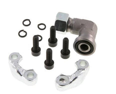 1/2'' SAE L-Flens 3000 psi Staal met 15L (M22x1.5) ISO 6162-1