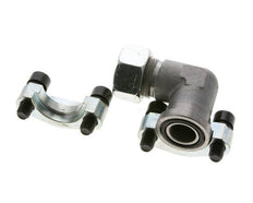 3/4'' SAE L-Flens 3000 psi Staal met 22L (M30x2) ISO 6162-1