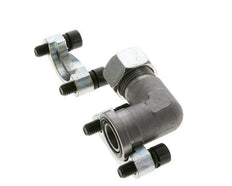 3/4'' SAE L-Flens 3000 psi Staal met 22L (M30x2) ISO 6162-1