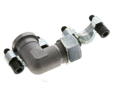 3/4'' SAE L-Flens 3000 psi Staal met 22L (M30x2) ISO 6162-1