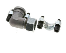 3/4'' SAE L-Flens 3000 psi Staal met 22L (M30x2) ISO 6162-1