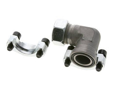 1'' SAE L-Flens 3000 psi Staal met 28L (M36x2) ISO 6162-1