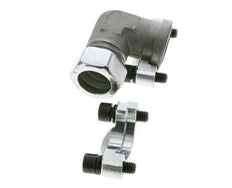 1'' SAE L-Flens 3000 psi Staal met 28L (M36x2) ISO 6162-1