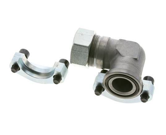 1-1/4'' SAE L-Flens 3000 psi Staal met 35L (M45x2) ISO 6162-1