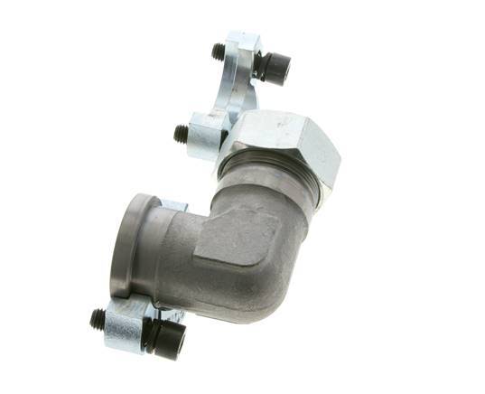 1-1/4'' SAE L-Flens 3000 psi Staal met 35L (M45x2) ISO 6162-1