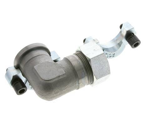 1-1/4'' SAE L-Flens 3000 psi Staal met 35L (M45x2) ISO 6162-1