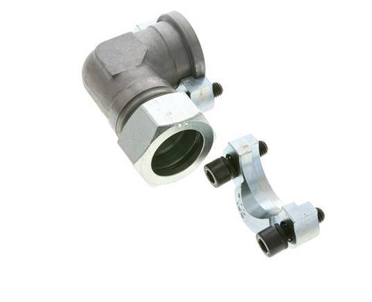 1-1/4'' SAE L-Flens 3000 psi Staal met 35L (M45x2) ISO 6162-1