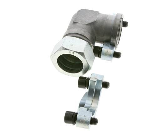 1-1/4'' SAE L-Flens 3000 psi Staal met 35L (M45x2) ISO 6162-1