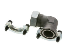 1-1/2'' SAE L-Flens 3000 psi Staal met 42L (M52x2) ISO 6162-1