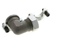 1-1/2'' SAE L-Flens 3000 psi Staal met 42L (M52x2) ISO 6162-1