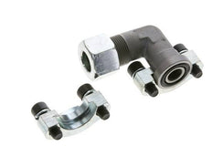 1/2'' SAE L-Flens 3000 psi Staal met 16S (M24x1.5) ISO 6162-1