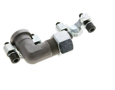 1/2'' SAE L-Flens 3000 psi Staal met 16S (M24x1.5) ISO 6162-1