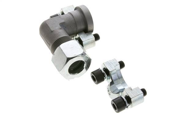 1/2'' SAE L-Flens 3000 psi Staal met 16S (M24x1.5) ISO 6162-1
