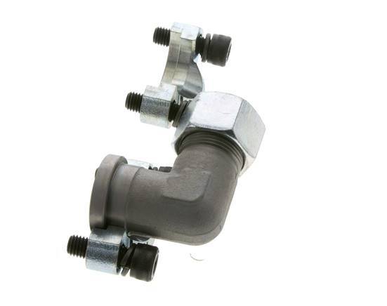 3/4'' SAE L-Flens 3000 psi Staal met 20S (M30x2) ISO 6162-1