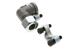 3/4'' SAE L-Flens 3000 psi Staal met 20S (M30x2) ISO 6162-1