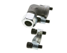 3/4'' SAE L-Flens 3000 psi Staal met 20S (M30x2) ISO 6162-1