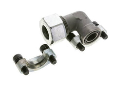 3/4'' SAE L-Flens 3000 psi Staal met 25S (M36x2) ISO 6162-1